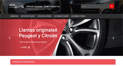 Desktop Screenshot of importadoracontinental.com